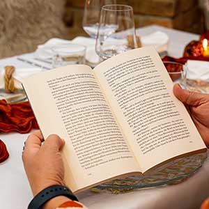 Lesung & 4-Gang-Menü