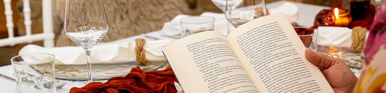 Lesung & 4-Gang-Menü